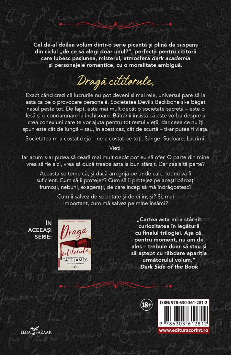 Ai grijă pe unde calci! (a doua carte din seria „Devil’s Backbone”) ediţie specială