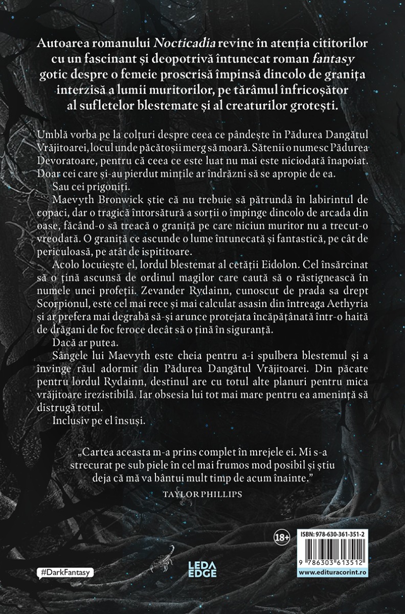 Anatema (primul volum al trilogiei „Pădurea Devoratoare”)