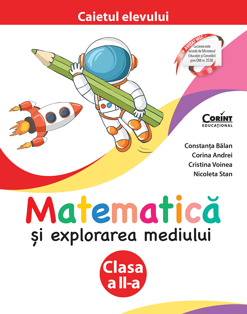 Matematică și explorarea mediului. Caietul elevului pentru clasa a II-a – Ediția a II-a