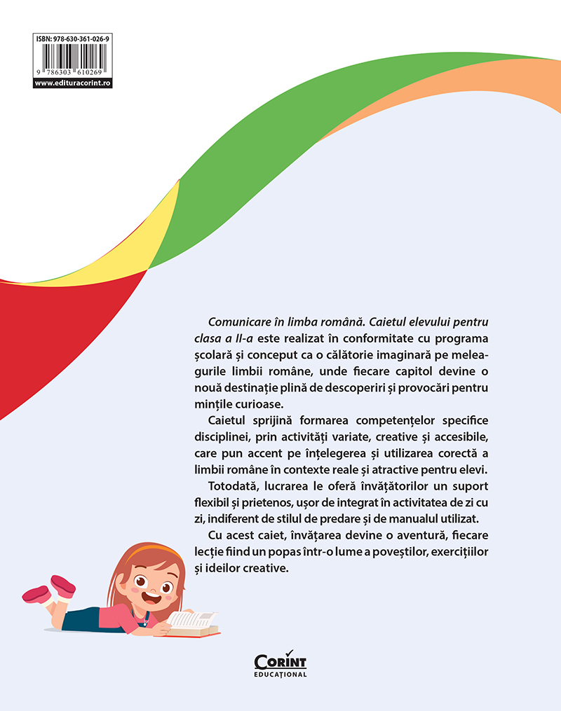 Comunicare în limba română. Caietul elevului. Clasa a II-a - 1 | YEO