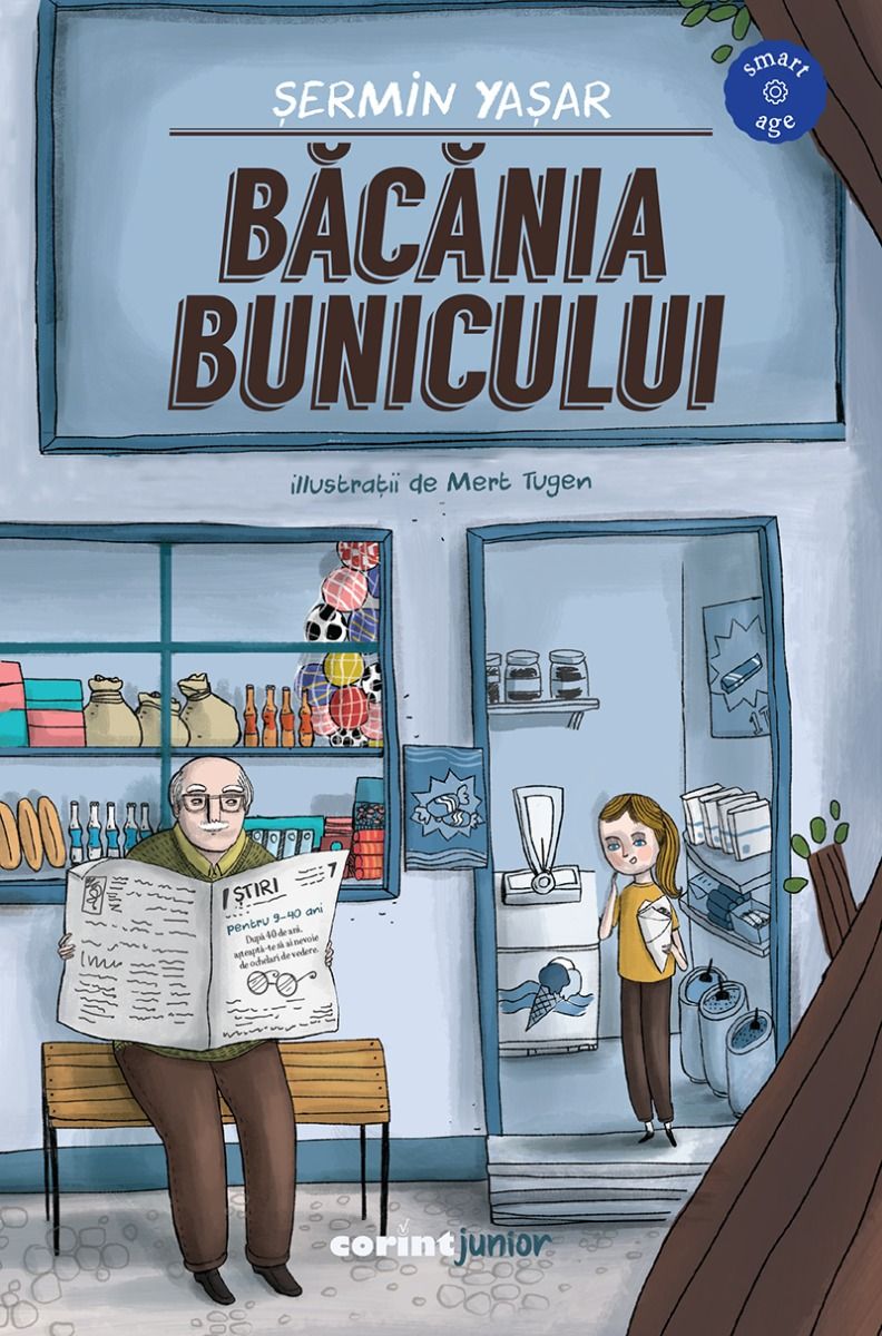 Băcănia bunicului de Șermin Yașar - coperta cărții