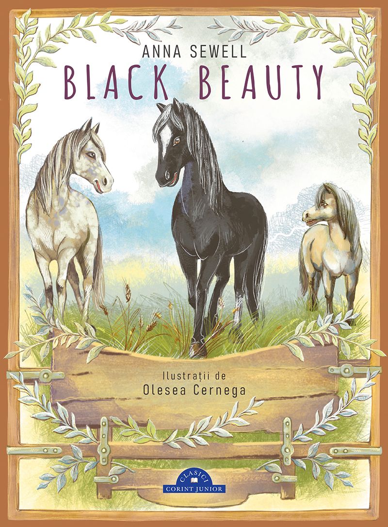 Black Beauty de Anna Sewell - coperta cărții