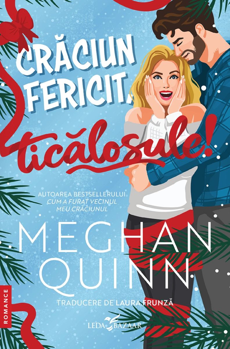 Crăciun fericit, ticălosule! de Meghan Quinn - Coperta cărții