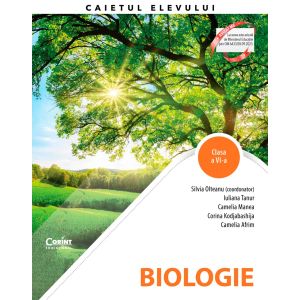Biologie. Caietul elevului pentru clasa a VI-a
