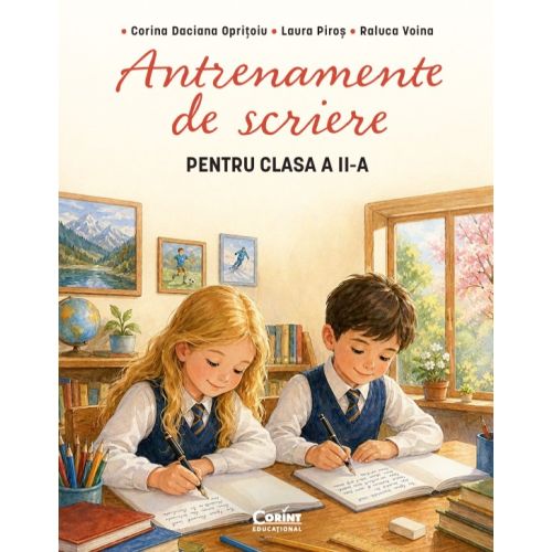 Antrenamente de scriere pentru clasa a II-a