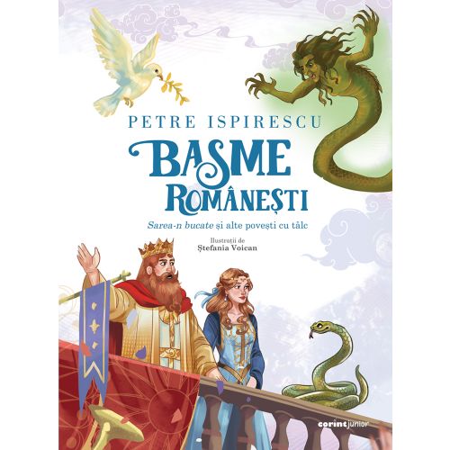 Coperta cărții Basme românești. Sarea-n bucate și alte povești cu tâlc