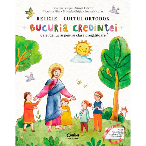Bucuria credinței. Religie – cultul ortodox. Caiet de lucru pentru clasa pregătitoare