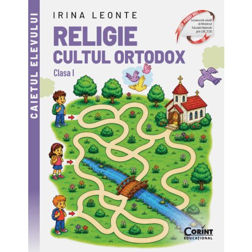 Religie. Cultul ortodox. Caietul elevului pentru clasa I