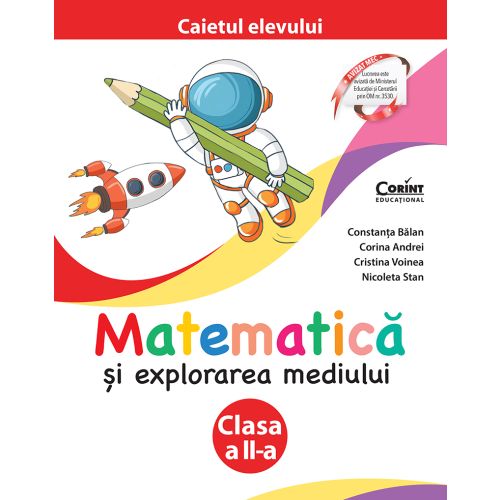 Matematică și explorarea mediului. Caietul elevului pentru clasa a II-a – Ediția a II-a