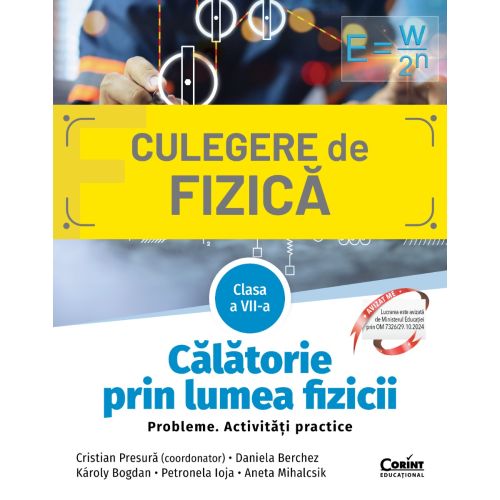 Călătorie prin lumea fizicii.  Probleme. Activități practice. Clasa a VII-a