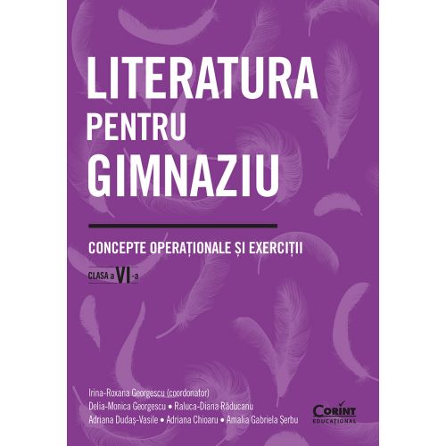 Literatura pentru gimnaziu. Concepte operaționale și exerciții. Clasa a VI-a