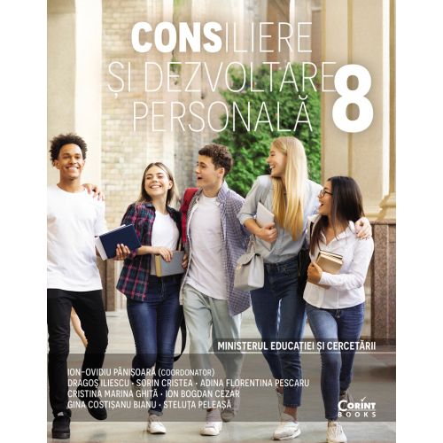 Coperta cărții Consiliere și dezvoltare personală. Manual pentru clasa a VIII-a, Ion-Ovidiu Pânișoară