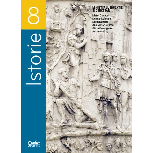 Coperta cărții Istorie. Manual pentru clasa a VIII-a, Matei Cazacu