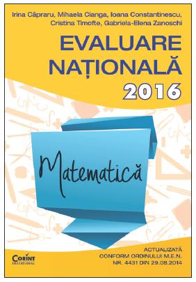 Evaluare naţională 2016. Matematică