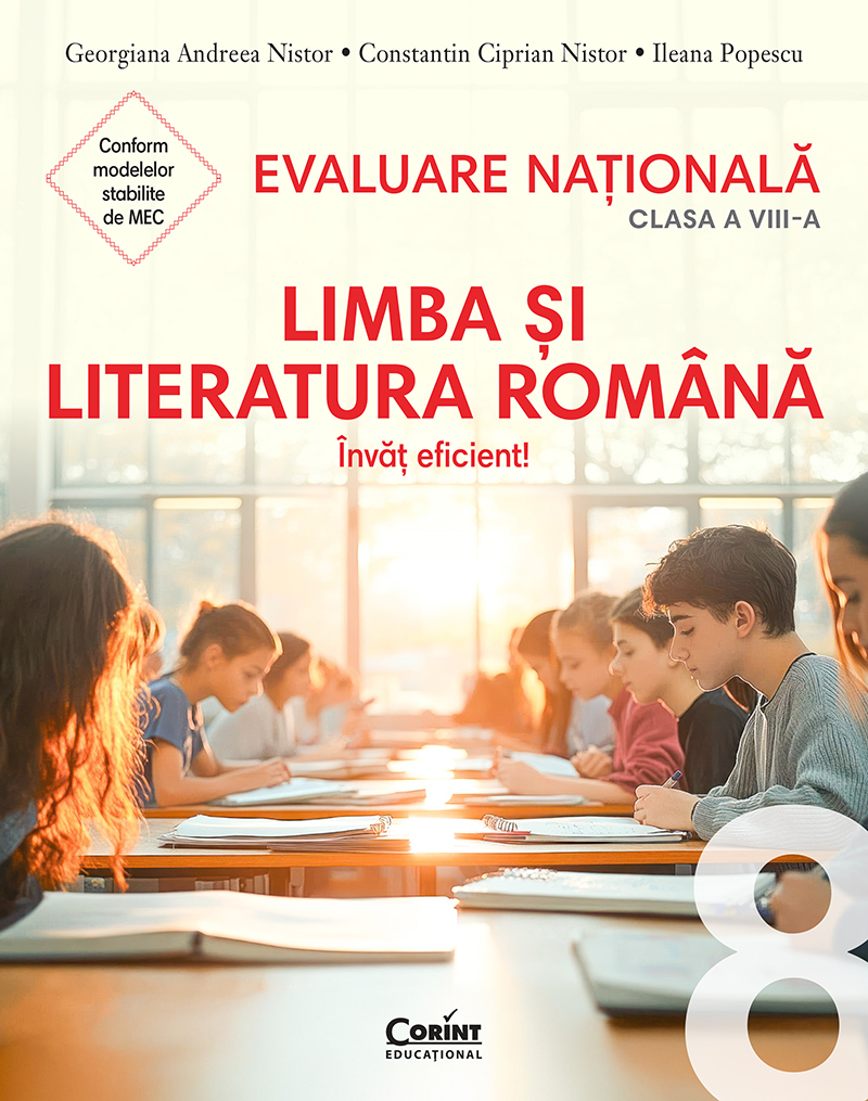 Evaluare națională 2026. Limba și literatura română. Învăț eficient! - clasa a VIII-a