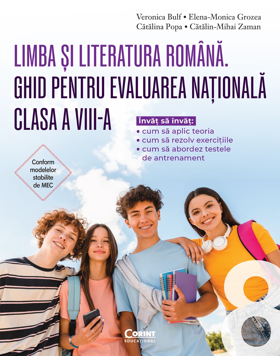 Limba și literatura română. Ghid pentru Evaluarea Națională clasa a VIII-a. Învăț să învăț