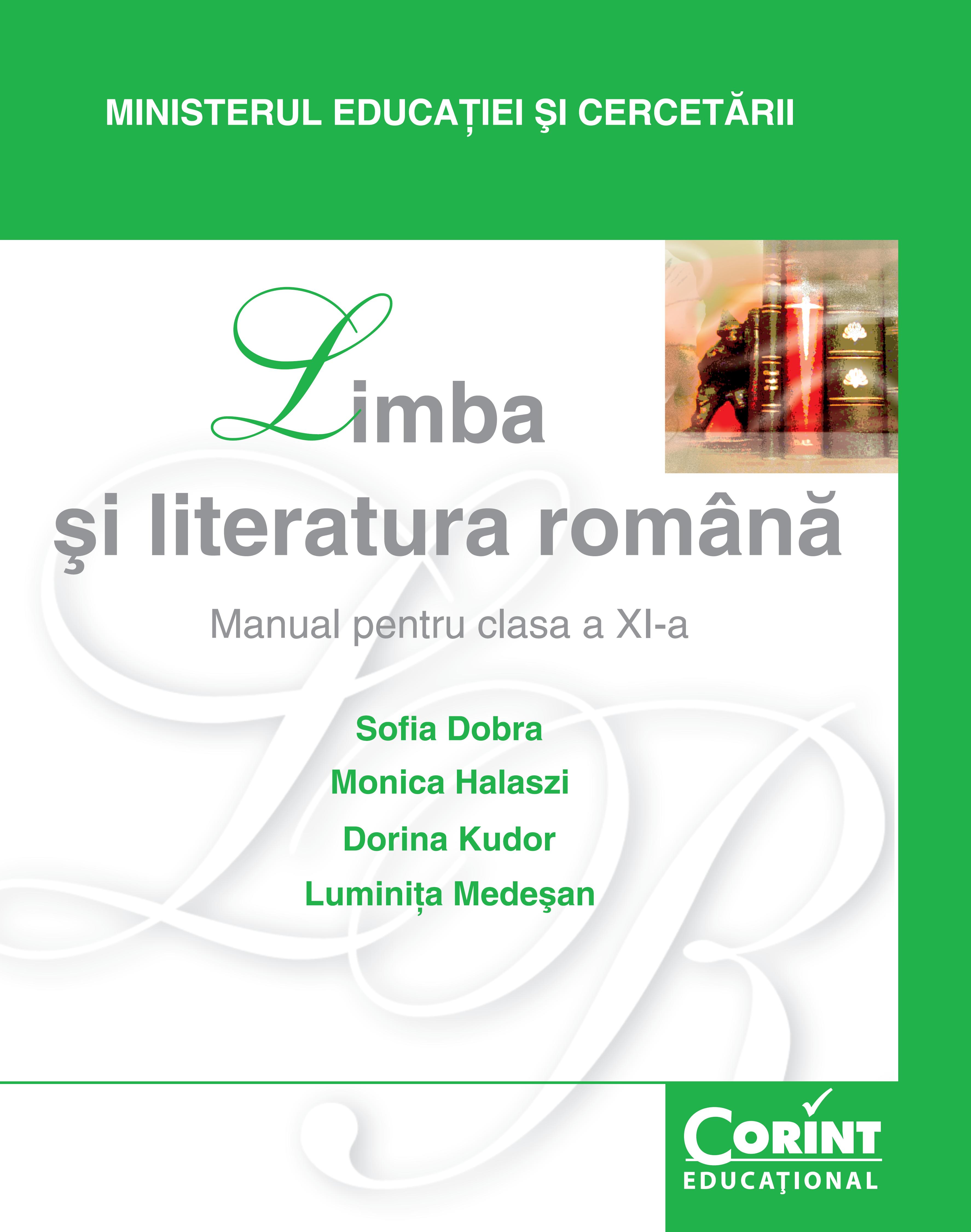 Limba şi literatură română / Dobra - Manual pentru clasa a XI-a