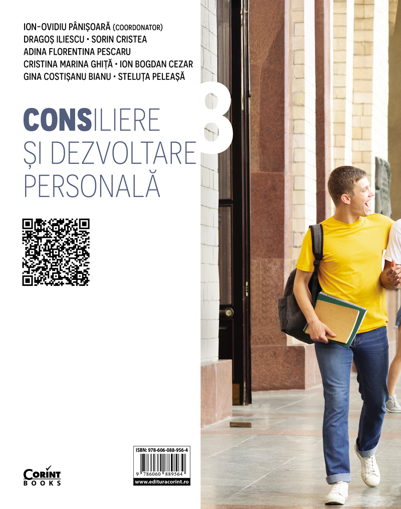 Consiliere și dezvoltare personală. Manual pentru clasa a VIII-a, Ion-Ovidiu Pânișoară - 1 | YEO