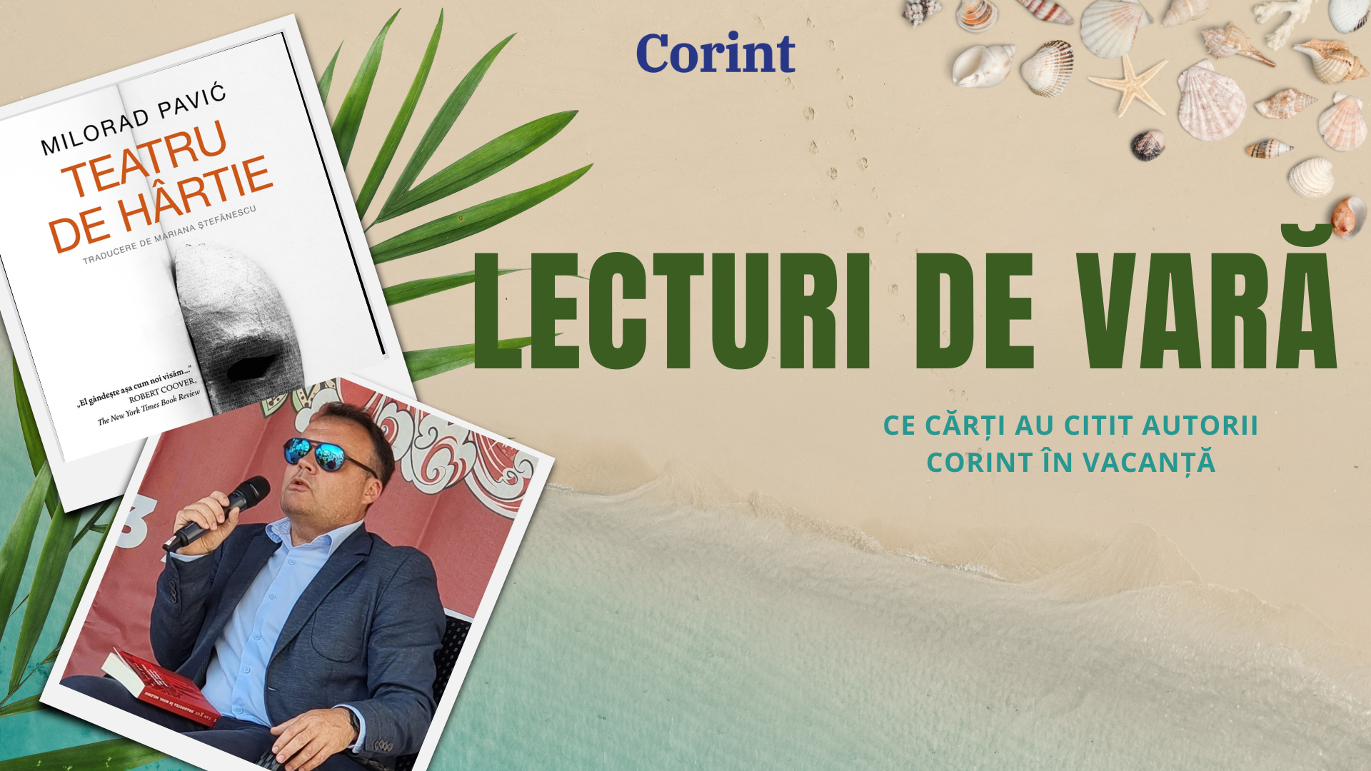 Ce cărți recomandă Adrian Lensenciuc pentru „Lecturi de vară”