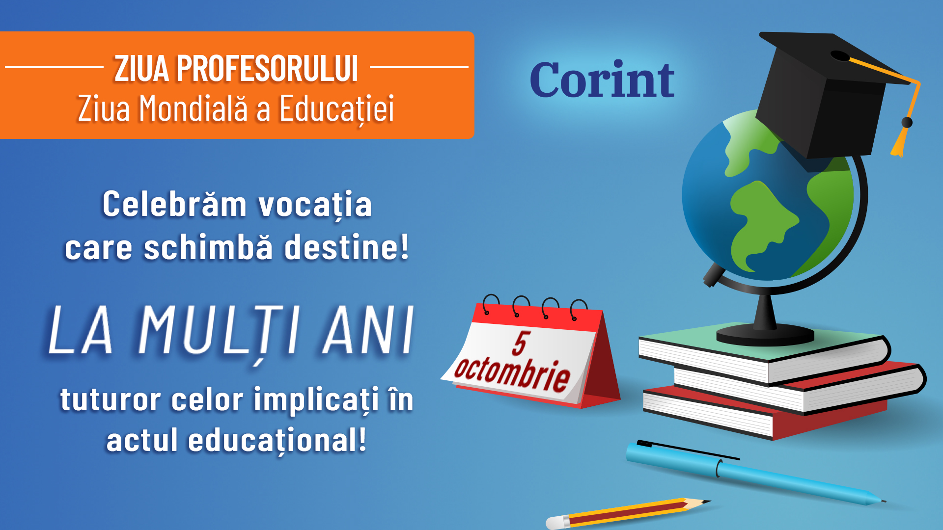La mulți ani, dragi profesori!