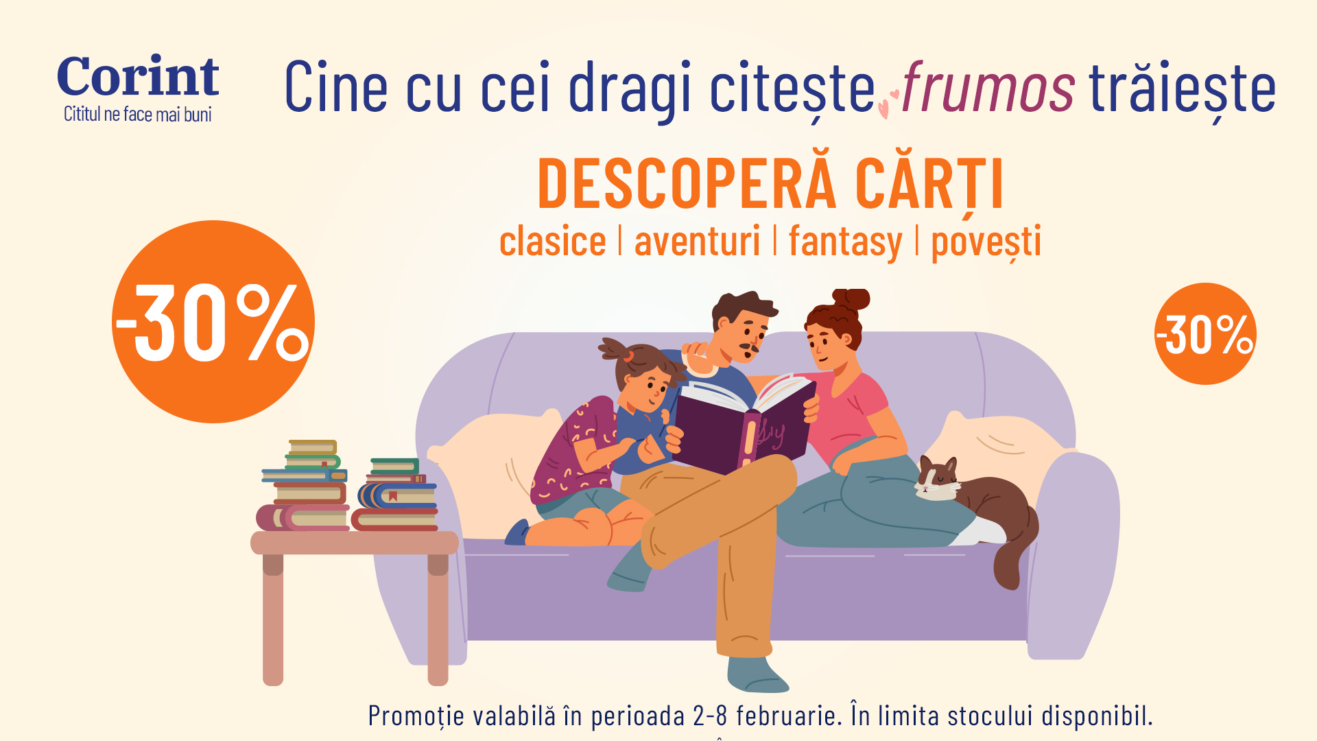 Ziua Internațională a Cititului Împreună: 5 Motive pentru care să citești cu cei dragi