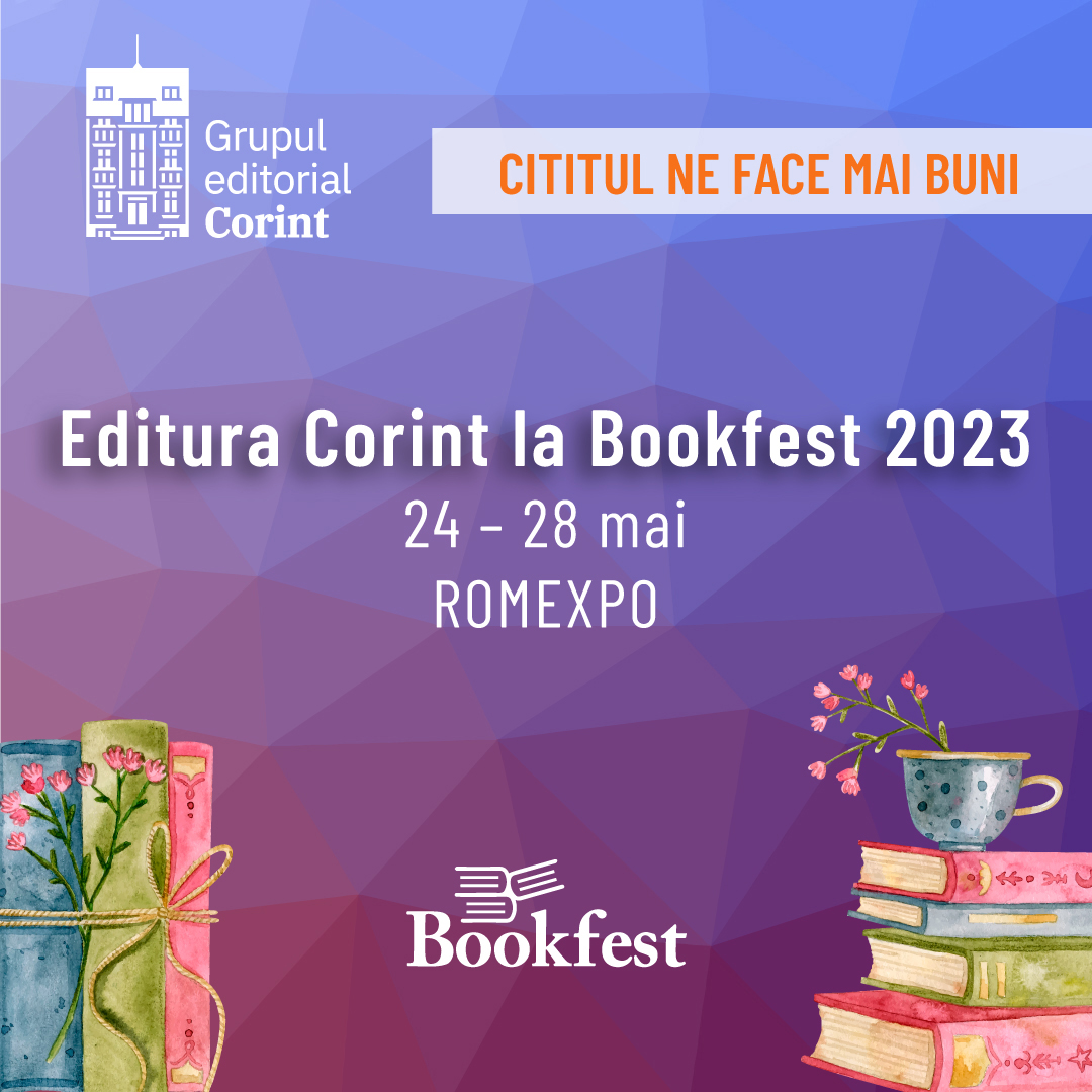 Corint la Bookfest 2023 | Program evenimente