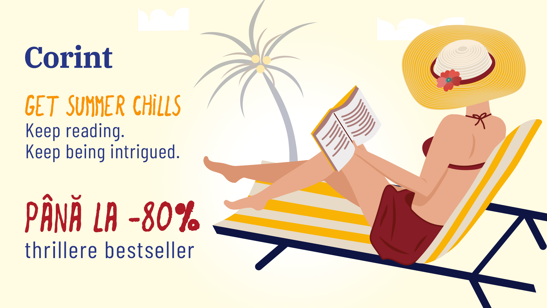 Get summer chills cu thrillere bestseller și 3 activități pline de adrenalină