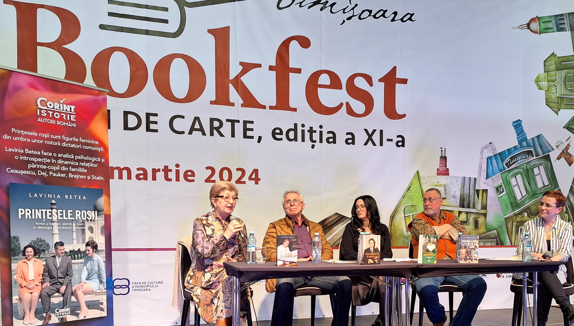 Lansare Bookfest Timișoara: Prințesele roșii, de Lavinia Betea