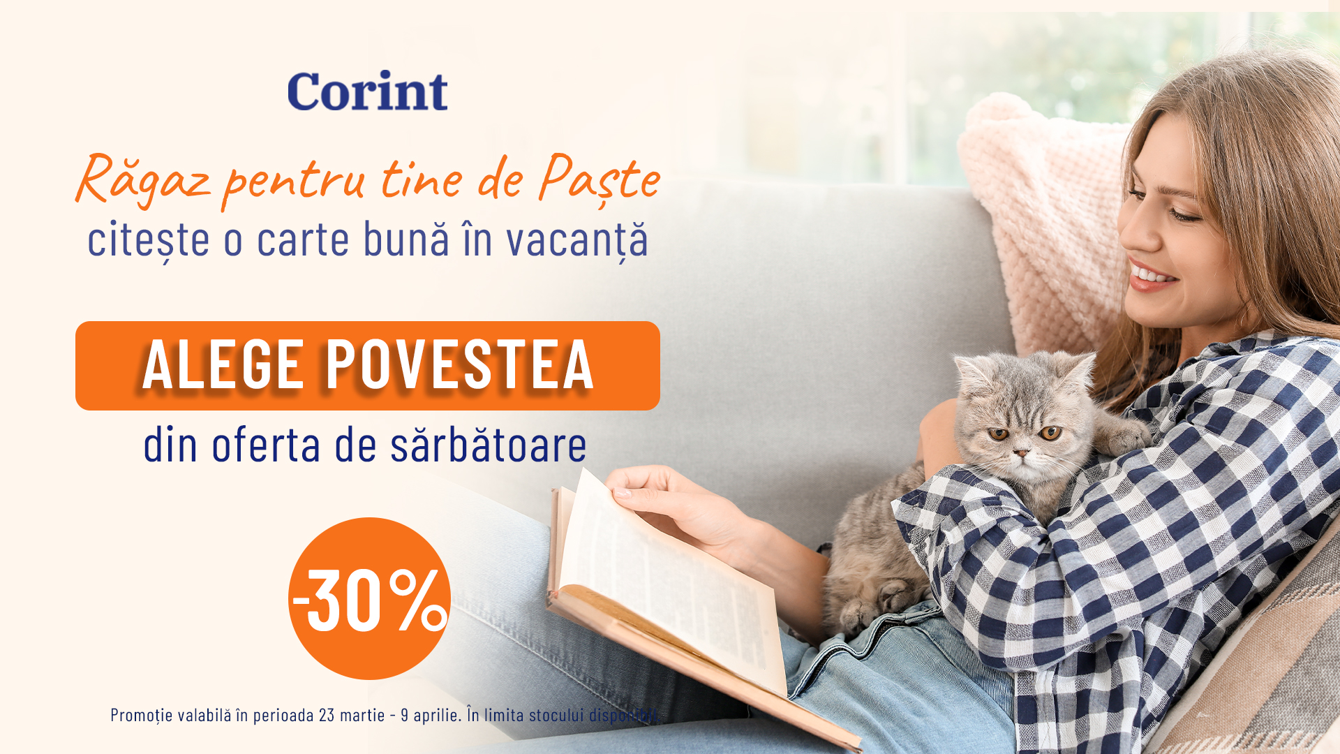 Răgaz de bine și citit: 5 Motive pentru care să adaugi cărți în coșul Iepurașului de Paște